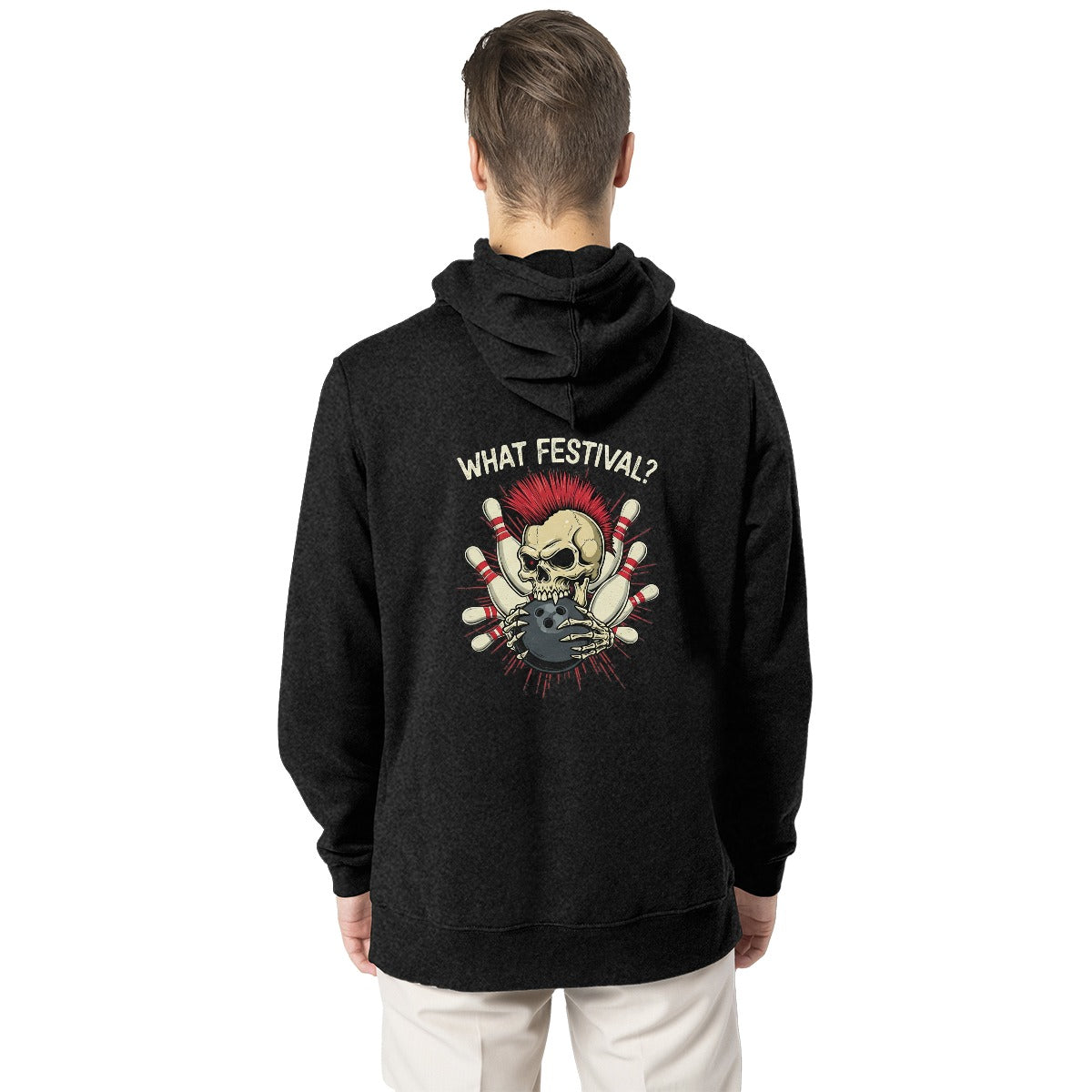 What Festival Hoodie Printed on back