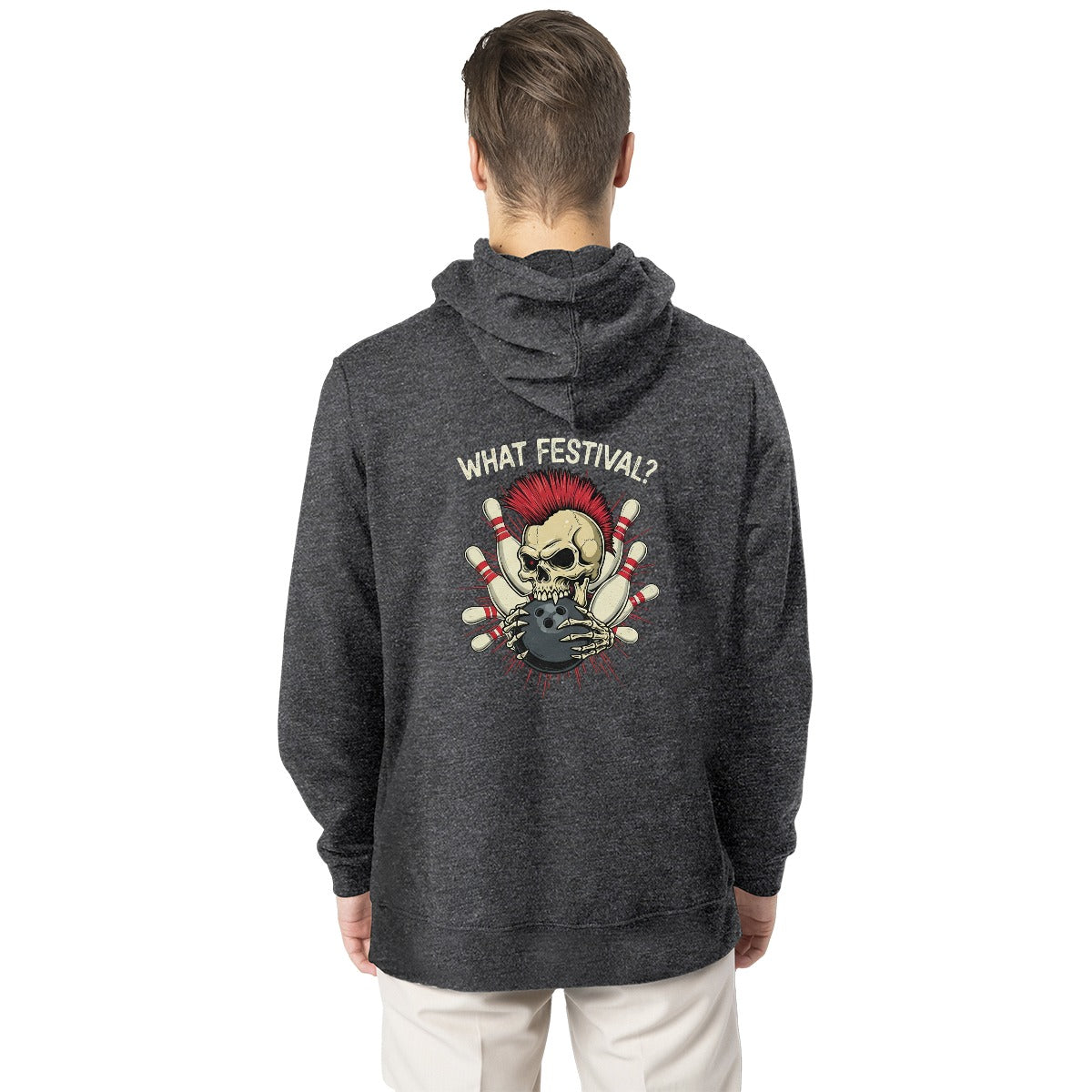 What Festival Hoodie Printed on back